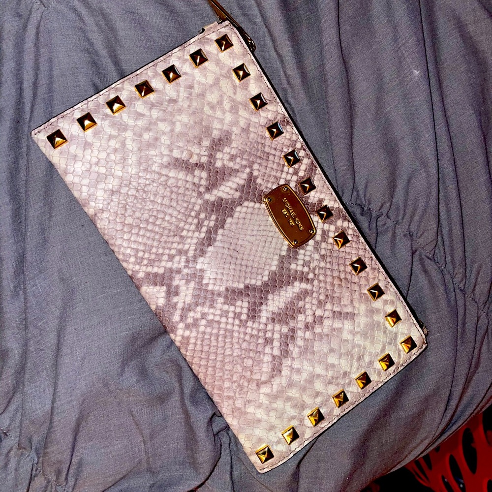 Michale Kors Snake Skin Stud Wrislet